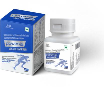 Powerus Multivitamin M With Essential nutrients & Vitamins ,Minerals & Botanic extracts