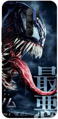 BYXIS Back Cover for Poco M2 Venom, Venom movie, Marval, Comic, Spiderman, Anti hero, Superhero