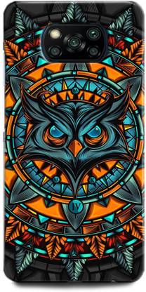 WallCraft Back Cover for POCO X3 OWL, FUNNY OWL, NIGHT WATCH, ABEJ, BEOGRAD, TRIPPY