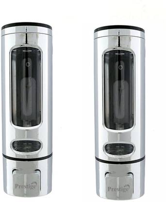 Prestige Liquid Soap Dispenser with Lock Key for Sink Bathroom 400 ml Shampoo Dispenser