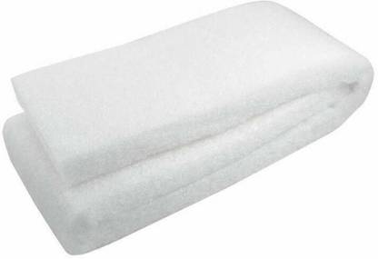 Mistletoe Product Aquarium Filter Pad, Foam White Cotton Sponge Biochemical Filter Media Roll Biological and Mechanical Filtration for Fish Tank Aquarium Filter Cartridge
