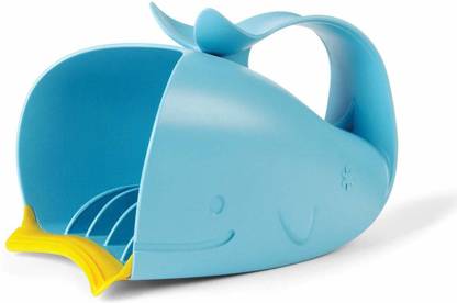 SKIP HOP Moby Bath Rinse Cup: Tear-Free Waterfall Rinser, Blue