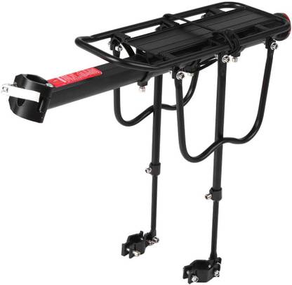Xezon Universal Premium Bicycle Aluminum Adjustable Bicycle Luggage Carrier Reflector Aluminium  Bicycle Carrier