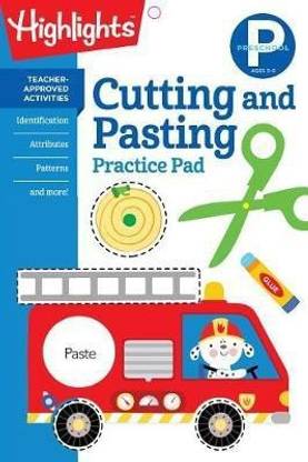 Preschool Cutting and Pasting