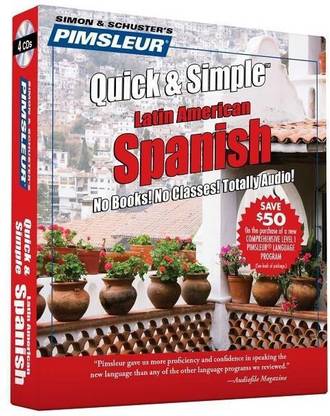 Pimsleur Spanish Quick & Simple Course - Level 1 Lessons 1-8 CD: Volume 1