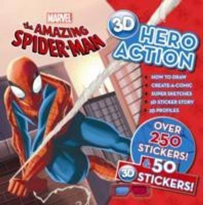 The Amazing Spiderman 3d Hero Action Book