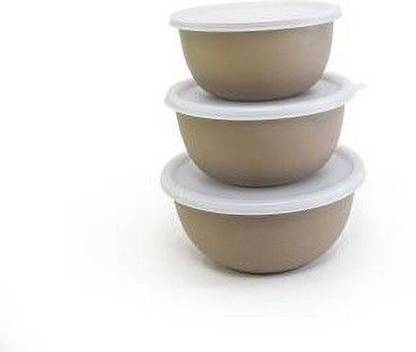 HIVVO Stainless Steel Storage Bowl Oven Safe Stainless Steel Bowls With Lid For Serving pieces