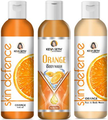 KEYA SETH AROMATHERAPY Complete Body Care Combo Enriched with Vitamin C