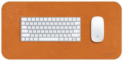UK Leather Creation Genuine, Original Leather Office Computer and Laptop Desk Mat Modern Table Pure Original Luxury Leather Keyboard Mouse Pad Desk Mat Gaming Mouse Pad Mat Non Slip Base Mousepad