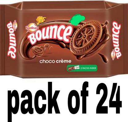 Sunfeast Chocolate bounce biscuit Cream Sandwich Biscuit