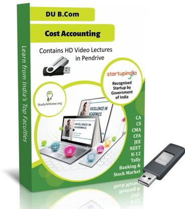 Study At Home Cost Accounting | DU (Delhi University) B.Com | Video Lecture