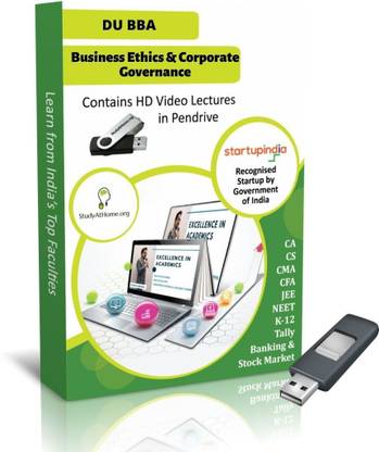 Study At Home Business Ethics & Corporate Governance | DU (Delhi University) BBA | Video Lecture