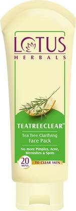 LOTUS HERBALS Herbals TEATREECLEAR Tea Tree Clarifying Face Pack