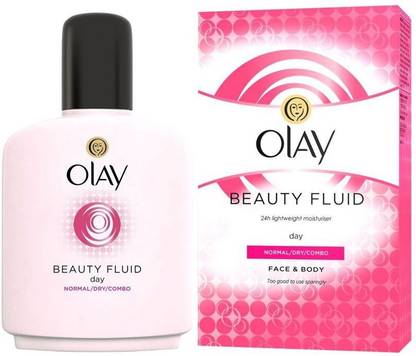 OLAY Imported (Made in Poland) Beauty Fluid Normal/Dry/Combo Day Moisturizer
