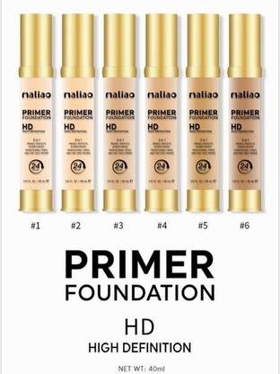 maliao PRIMER FOUNDATION HD 3 IN 1 40 ML Primer  - 40 ml