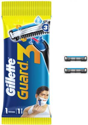 Gillette Guard Shaving razor set of 3, Men & Women