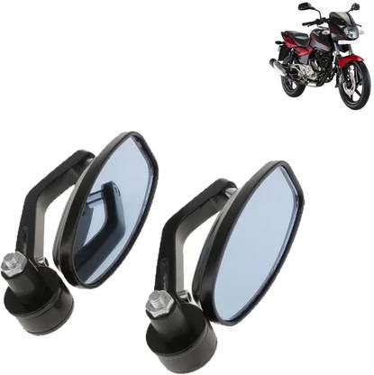DvineAutoFashionZ Manual Rear View Mirror For Bajaj Pulsar 180 DTS-i