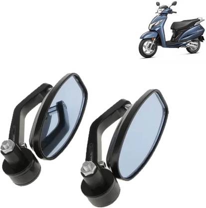 DvineAutoFashionZ Manual Rear View Mirror For Honda Activa