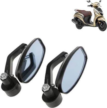 DvineAutoFashionZ Manual Rear View Mirror For Yamaha Universal For Bike