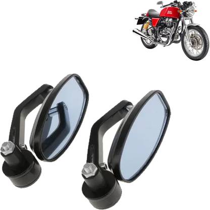 DvineAutoFashionZ Manual Rear View Mirror For Royal Enfield Continental GT