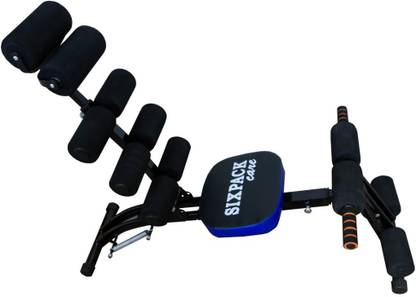 IBS Six Pack Care Exerciser,Ab Cruncher Machine Gym with Cycle and Resistance Band Ab Exerciser