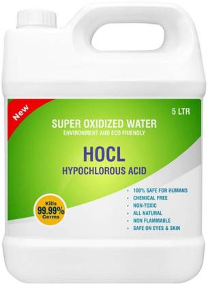 HARRODS Hypochlorous Acid 100% Safe For Human Non Toxic Natural Product Chemical and Alcohol Free Concentrated