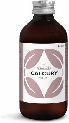CHARAK Calcury Syrup - Urinery Stones and Anti - Inflammatory (Pack of 3) (200ml X 3 Pack)