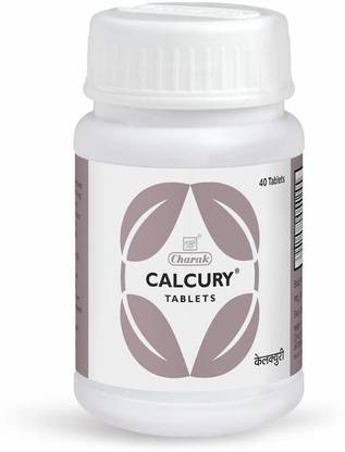 CHARAK Calcury Tablets - Urinery Stones and Anti - Inflammatory (Pack of 5)