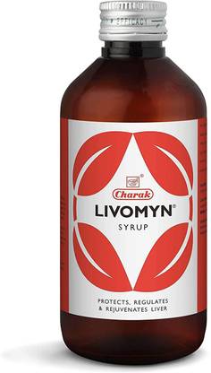 CHARAK Livomyn Syrup - Support Liver Health,Liver Detoxification (Pack of 3) (450ml X 3 Pack) (1350 ml)