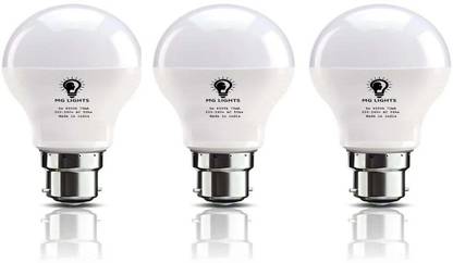 mg lights 7 W Basic Standard B22 LED Bulb
