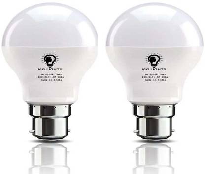 mg lights 5 W Basic Standard B22 LED Bulb
