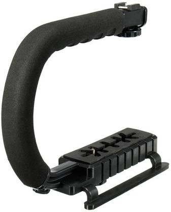 Schsteindar Universal Stabilizer C-Shape Bracket Video Handheld Grip for DSLR DV Camera Rig