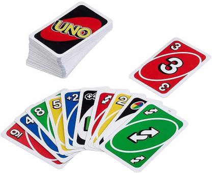 Saunidh UNO FAMILY CARD FUN GAME INDOOR GAME COMPLETE PACK OF 108 CARDS