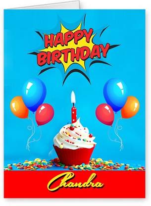 Midas Craft Happy Birthday Chandra ….10 Birthday Wish Greeting Card