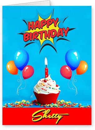 Midas Craft Happy Birthday Shetty ….10 Birthday Wish Greeting Card