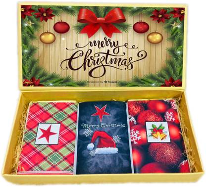 Expelite Beautiful Christmas Chocolate Gift boxes - 3 Pieces Merry Christmas Chocolae Gift Bars Bars