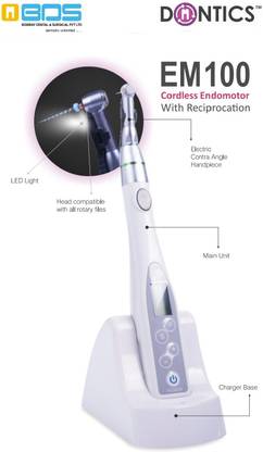 dontics EM100 Cordless Endomotor with reciprocation Dental Elevator
