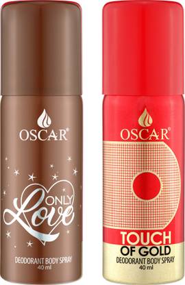 OSCAR 40 ML COMBO Deodorant Spray  -  For Men & Women