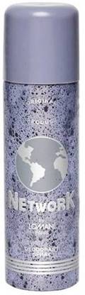 LOMANI Network Deodorant Spray 200ml (Made in France) Body Spray  -  For Men