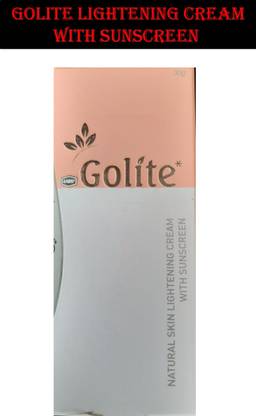 GOLITE LIGHTENING CREAM WITH SUNSCREEN.