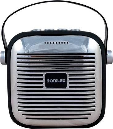 SOniLEX SL-BS 939 FM (Silver) XTRAA BASS WIRELESS SPEAKER 5 W Bluetooth Speaker