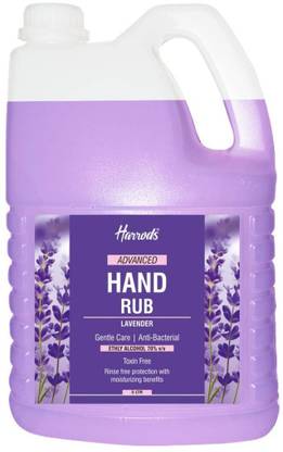HARRODS Hand sanitizer alcohol based : Ethano Lavender Hand Rub Hand Rub Can