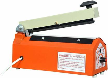 Svojas Heat Sealer Plastic Pouch Polybag 8 Inches Impulse Polyethene bag Sealing Machine Table Top Heat Sealer