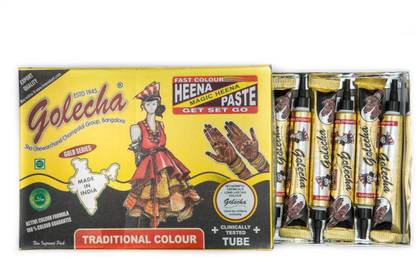 Golecha Black Henna Tubes