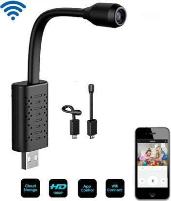 FEERO WiFi LIVE Flexi Neck Spy Hidden, Mini HD Wireless, Audio Video Recording Spy Camera