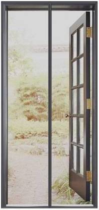 Lifekrafts Door Mosquito Net Screen 185cm Height x 90cm Width - Grey Colour Insect Net Insect Net