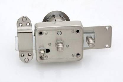Foora 3 Turn interlock/Godown lock with 3 Keys for Main Door/Gate Lock