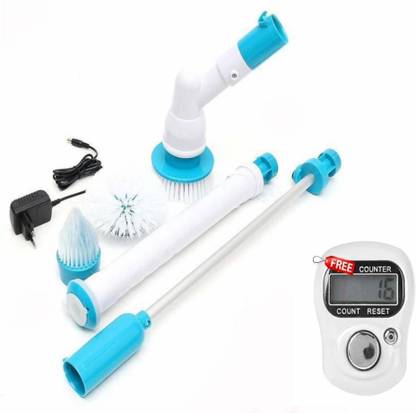 FreshDcart Electric Spin Motor Operated Scrubber Brush Machine Floor Cleaning Machine