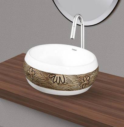 Itaca Table Top Wash Basin Globe Ark 616 A 16''*16'' Table Top Basin