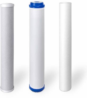 colorsole 20 Inch Filter Set ( Spun, Activated Carbon Gac, Carbon Block Cto) Solid Filter Cartridge